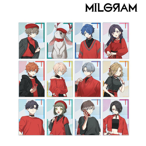 『MILGRAM -ミルグラム-』描き下ろし 5th Anniversary ver. トレーディングアクリルカード(単位/BOX)【202510再販】